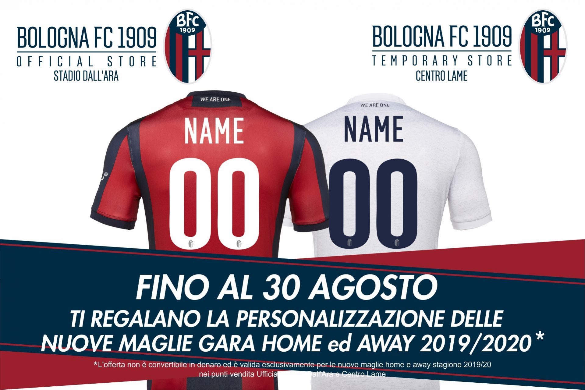 Official Store Del Bologna A San Marino In Occasione Della Sfida Con Il Villarreal Calciomercato Bologna F C